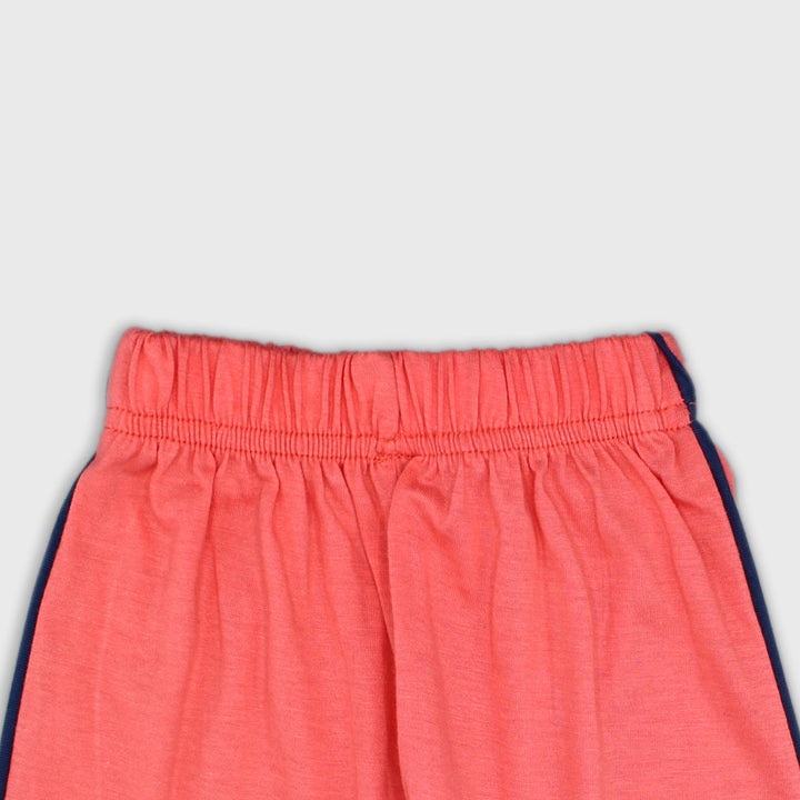 Tiny Trendz Kids- Solid Cotton Shorts Pink