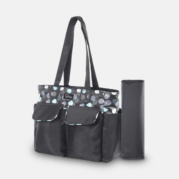 Tinnies Baby Diaper Bag Black