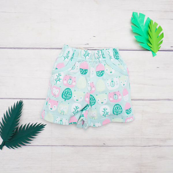 The Nest Green Storm Shorts