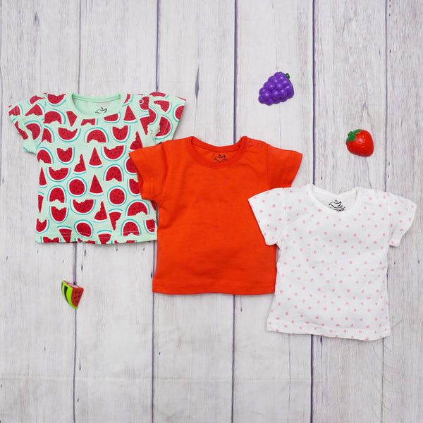 The Nest Fruity Shirts Pack Of 3