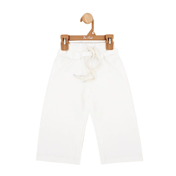 The Nest The White French Terry Trouser