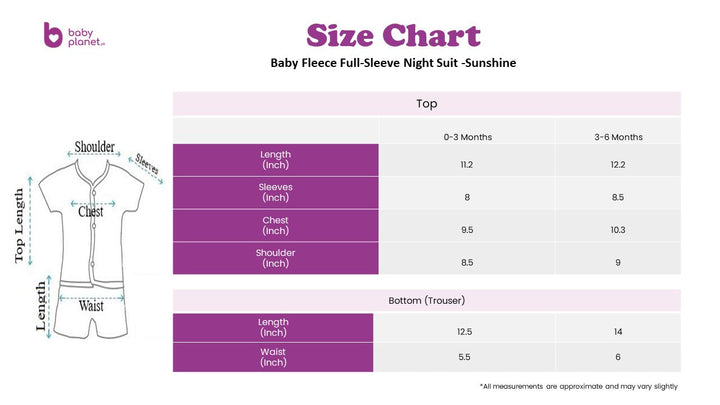 SUNSHINE BABY FLEECE SLEEPSUIT BABY OFFWHITE 3-6M