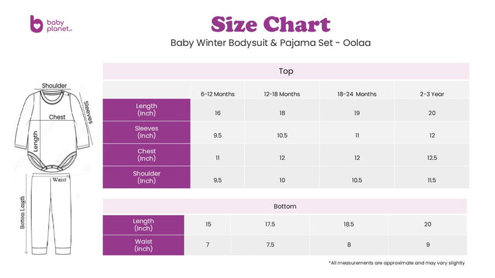 SUNSHINE KIDS WINTER RIB BODYSUIT & PAJAMA SET SKY BLUE 4