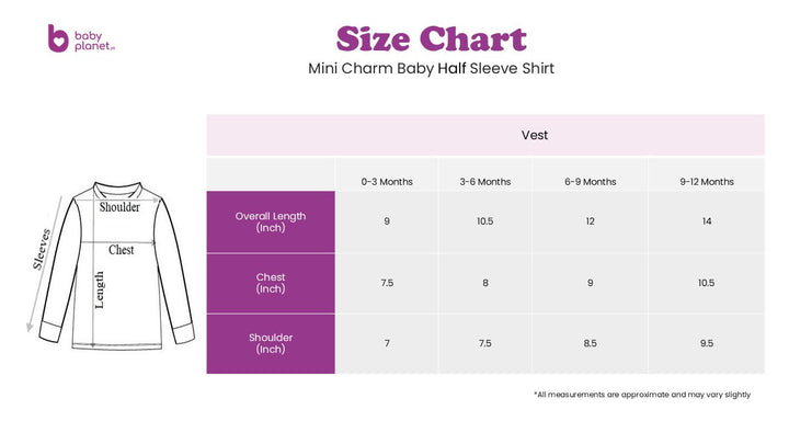 OOLAA BABY 3 PCS VEST SET WHITE 9-12M