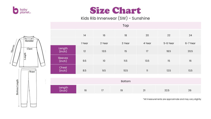 SUNSHINE RIB INNERWEAR SWAN SEA BLUE NO.24 6-7Y