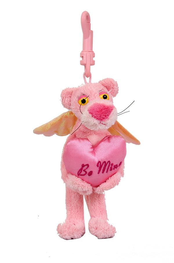 Pink Panther - Orig.  - Be Mine Heart - Mini Key Chain