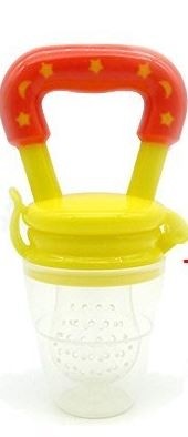 Little Star BABY SPRING FOOD SOOTHER YELLOW