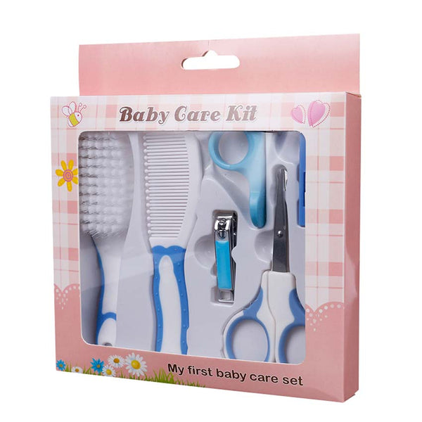 Baby Grooming Kit 6 Pcs Blue - Sunshine