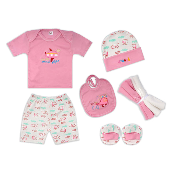 Little Star 7pcs Baby Gift Set Pink (0-6 Months)