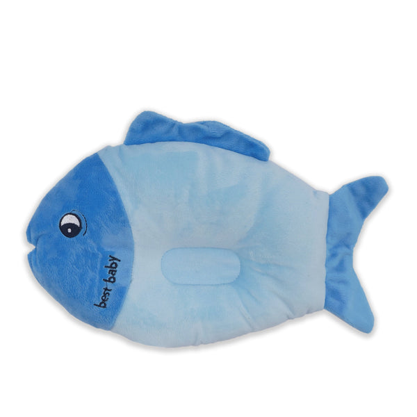 Little Star Baby Pillow Fish Blue