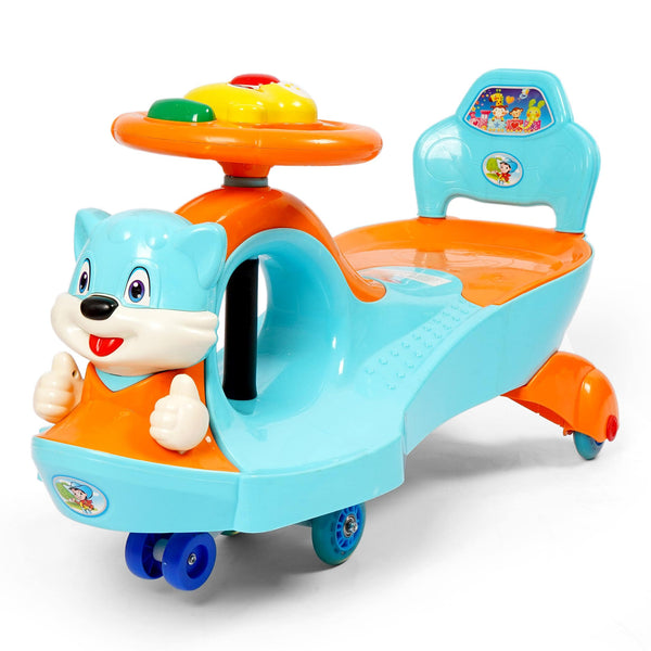 Junior Kitty Cat Auto Car Ride-On Toy - Ac-07Ya