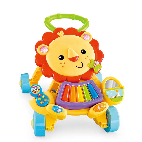 Junior Musical Piano Lion Baby Walker