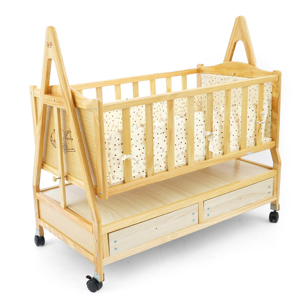 Junior Junior Baby Cot With Drawer Bc-755