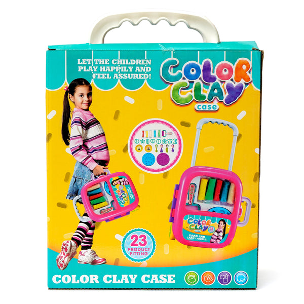 Junior Color Clay Dough Suitcase