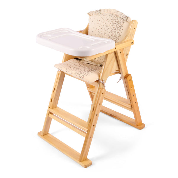 Junior Wooden Baby High Chair H-6207