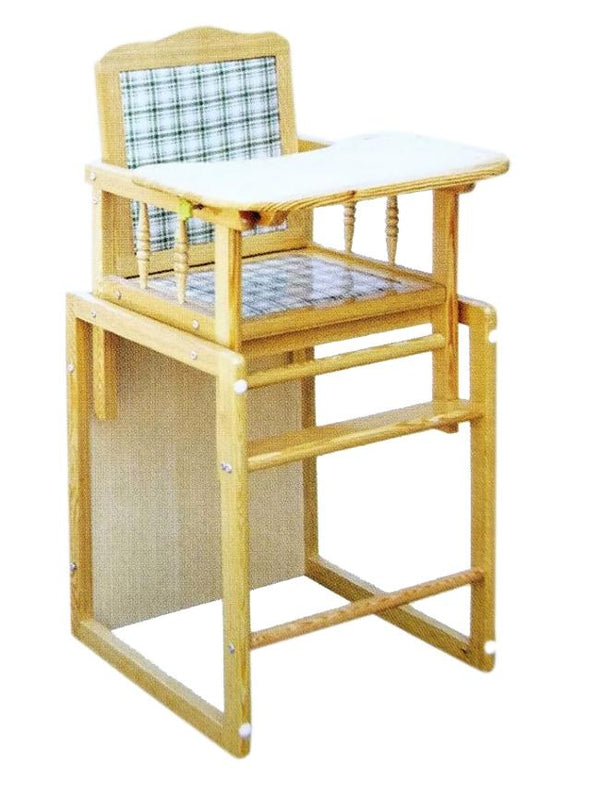 Junior High Chair Wood Full 2 In 1