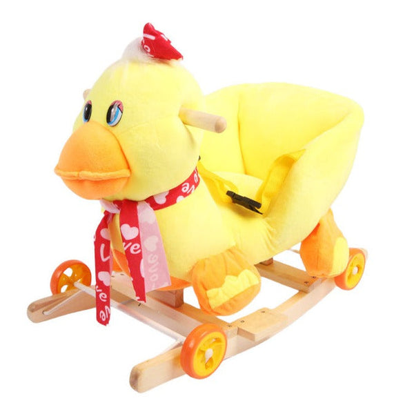 Junior Soft Rock & Ride Toy With Wheels