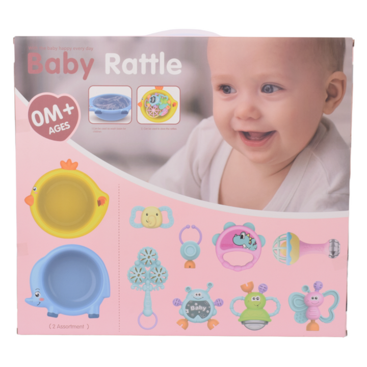 Planet Rattles Get Free Shipping Rattles Set Multicolor | Teething | babyplanet.pk ...