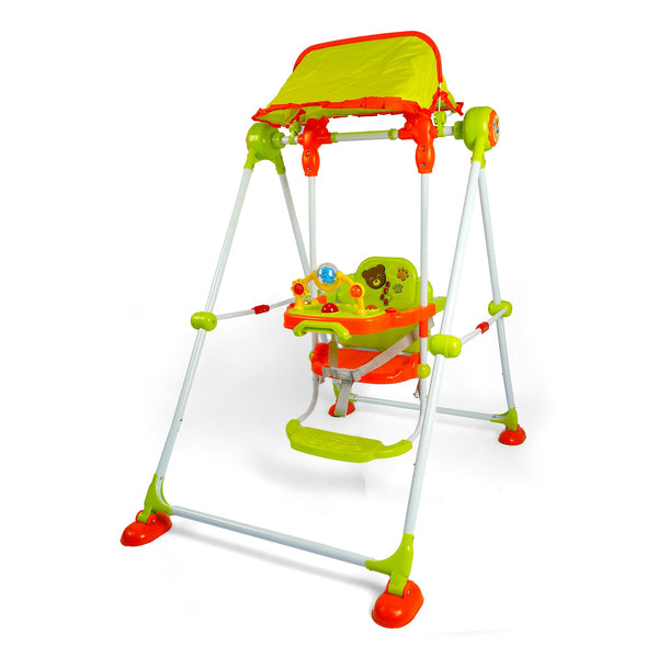 Junior Kids Swing With Toys & Roof Sw-002K