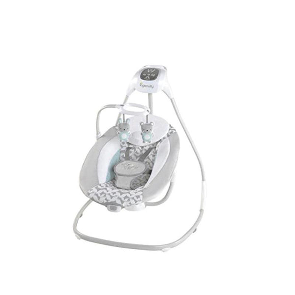 Ingenuity Baby Electric Swig & Rocker Grey