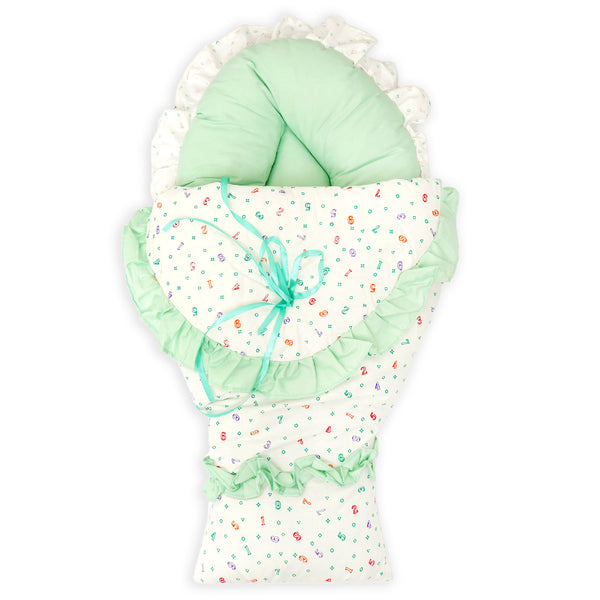 Little One Baby Carry Nest Fish Style Green