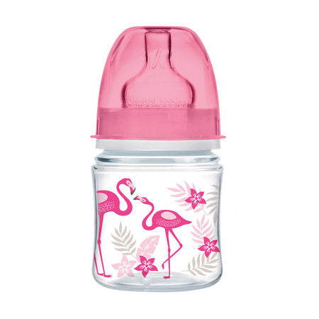 Canpol Babies Easystart Wide Neck Pp Bottle 120 Ml Jungle Coral Pink