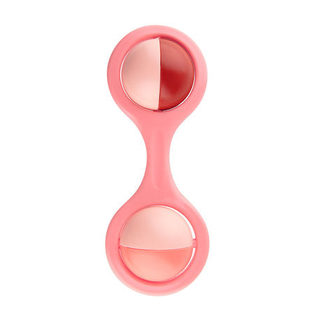Canpol Babies Rattle With Rotating Elements Barbell Pink