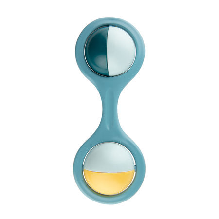 Canpol Babies Rattle With Rotating Elements Barbell Blue
