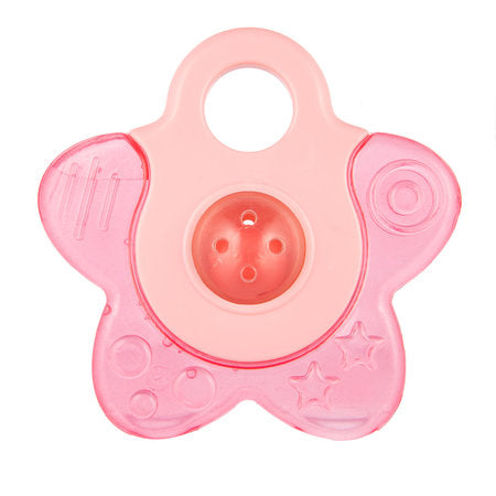 Canpol Babies Water Teether With Rattle Star Pink