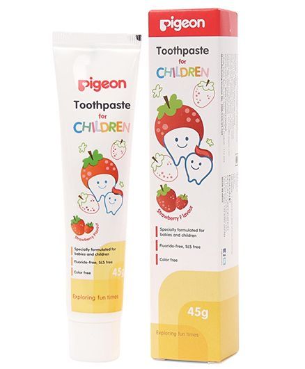 Pigeon Toothpaste Children Strawberry 45g