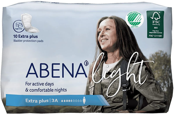 Abena Light Extra Plus Bladder Leakage Pads 10 Pcs