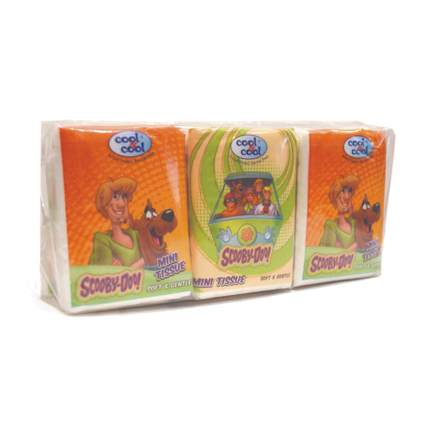 Cool & Cool Mini Tissue Scooby Doo 10S - Pack Of 6