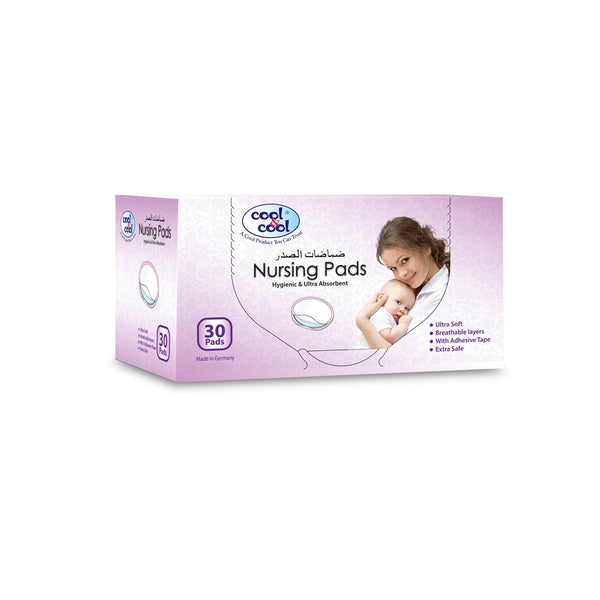 Cool & Cool Nursing Pads Hygienic With Ultra Absorbent 30S