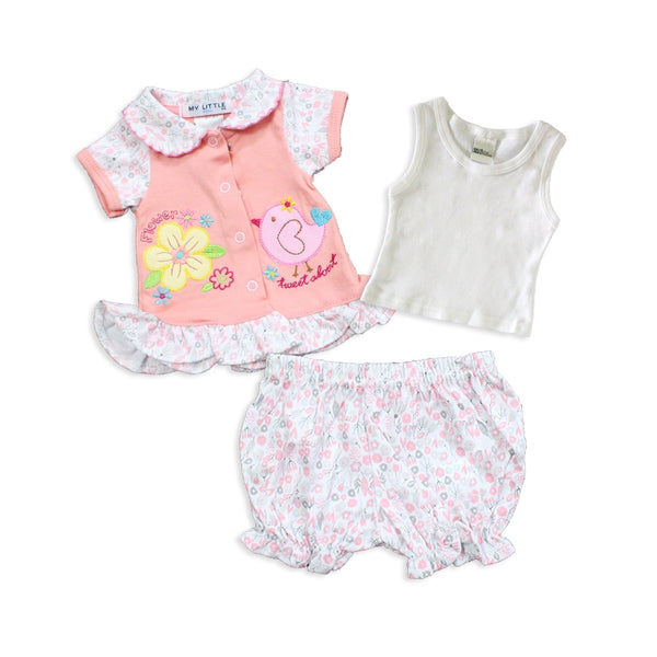 Little Star Baby Frock Set