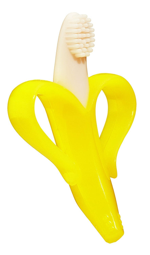 Baby Banana Bendable Training Toothbrush (Infant) - Sunshine