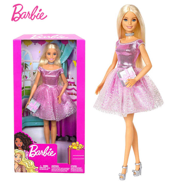Barbie Happy Birthday Doll & Accessory