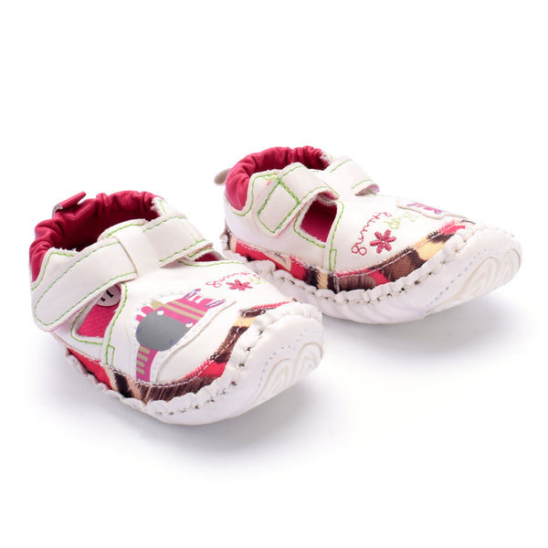 Baby Bubble Shoes White & Pink