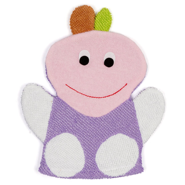 Baby Bath Gloves Purple - Sunshine