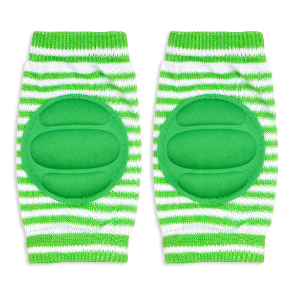 Little Sparks Baby Knee Pads Stripes Green