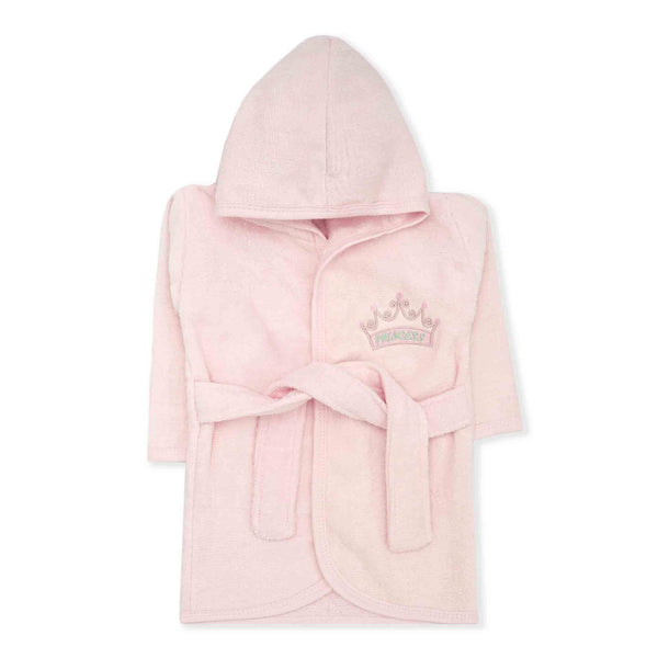 Baby Bath Robe Princess Pink - Sunshine