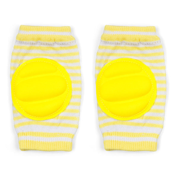 Little Sparks Baby Knee Pads Stripes Yellow