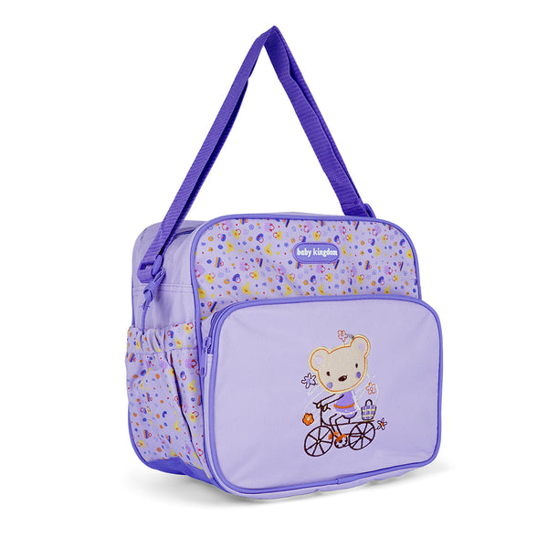 Baby Diapes Bag Bicycle Purple (Small) - Sunshine