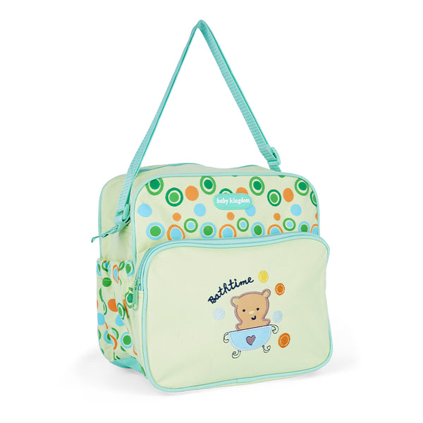 Baby Diapes Bag Bear Green (Small) - Sunshine