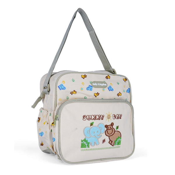 Baby Diapes Bag Animal Beige (Small) - Sunshine