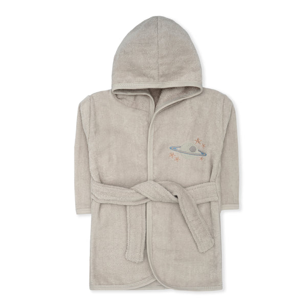 Baby Bath Robe Space Grey - Sunshine