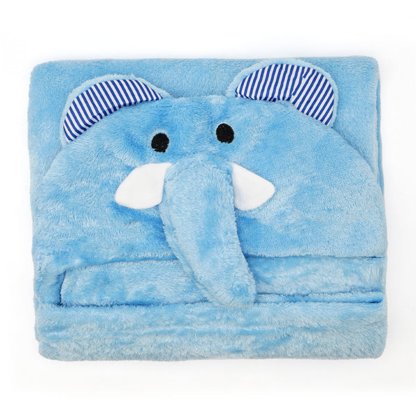 Baby Blore Blanket Blue Elephant - Sunshine