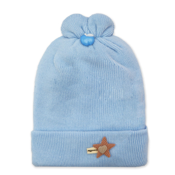 Baby Winter Cap Blue Star - Sunshine