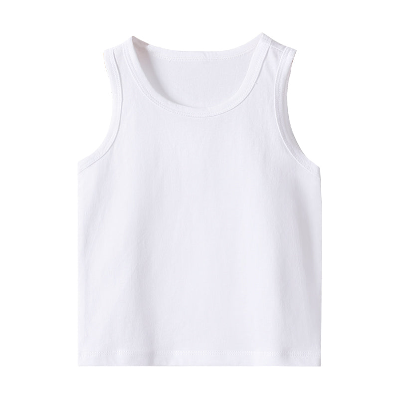 SY Baby Vest White - Sunshine – Baby Planet