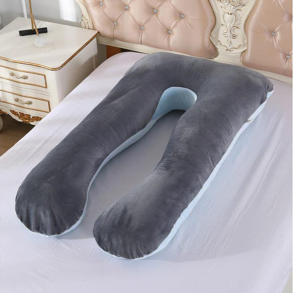Sleeping Support Maternity Pillow Blue & Grey - Sunshine