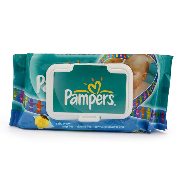Pampers 72 Pcs Baby Wipes Cap